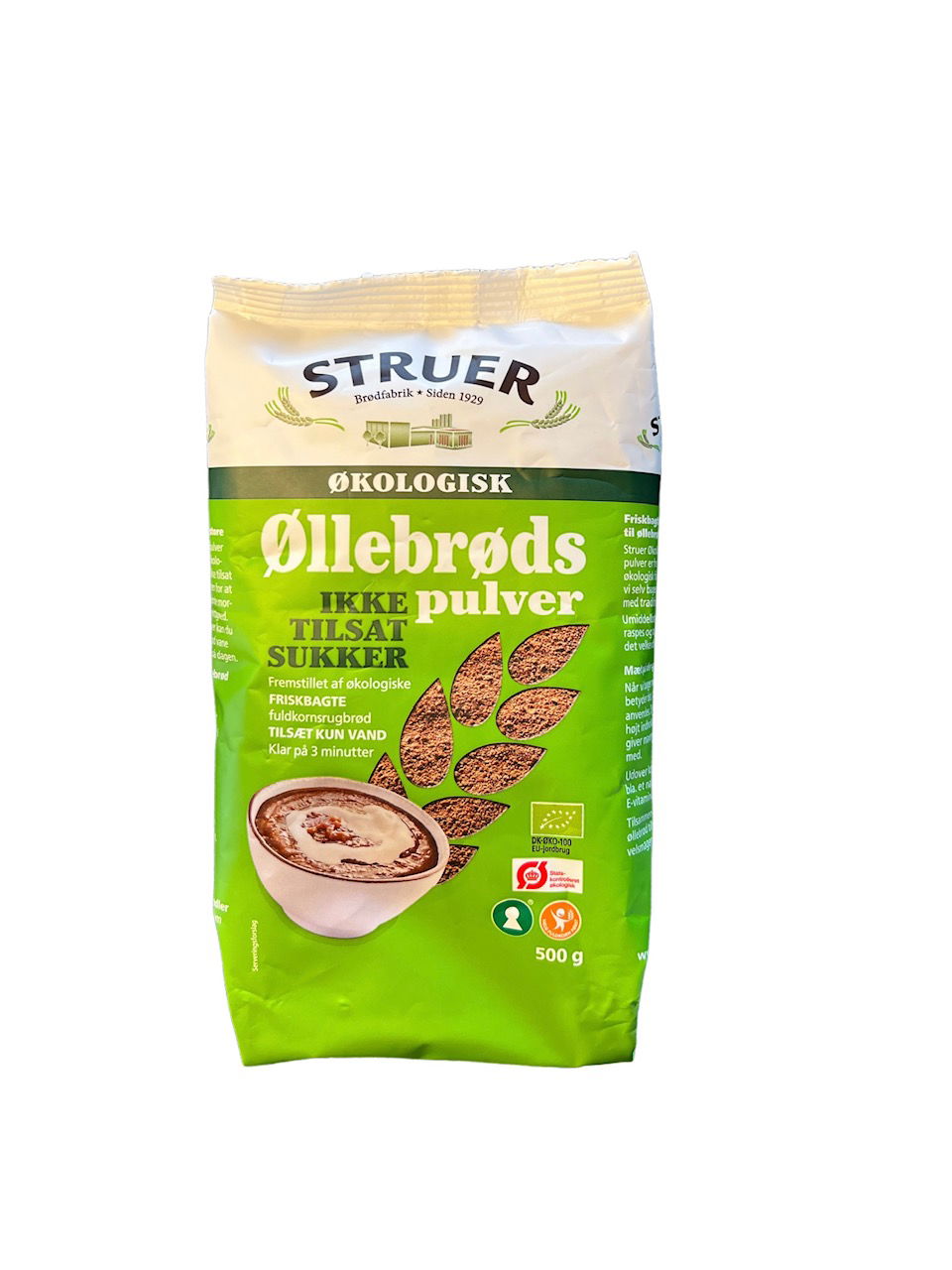 Struer organic Øllebrødspulver 500g