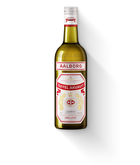 Aalborg Taffel Akvavit Rød 45% 70 cl