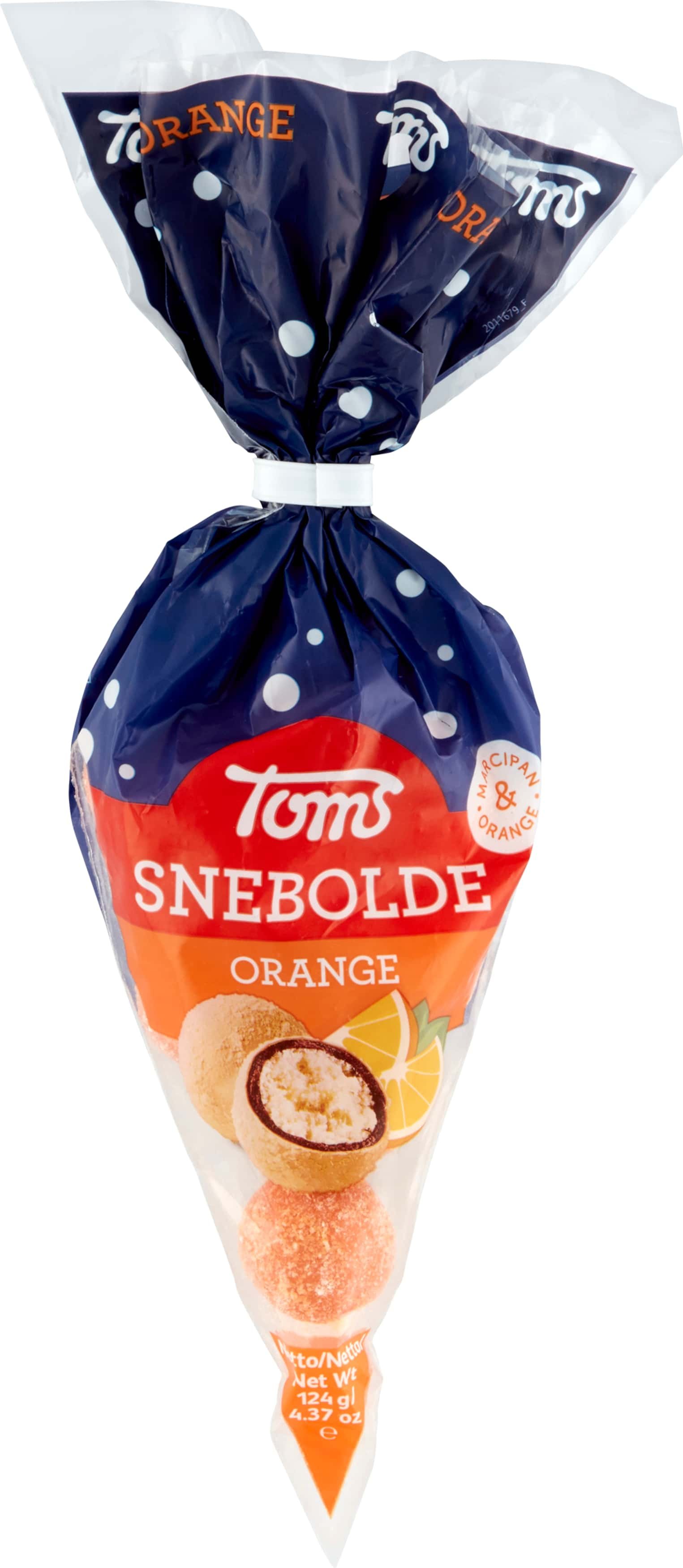 Toms Snowballs Orange, 124g
