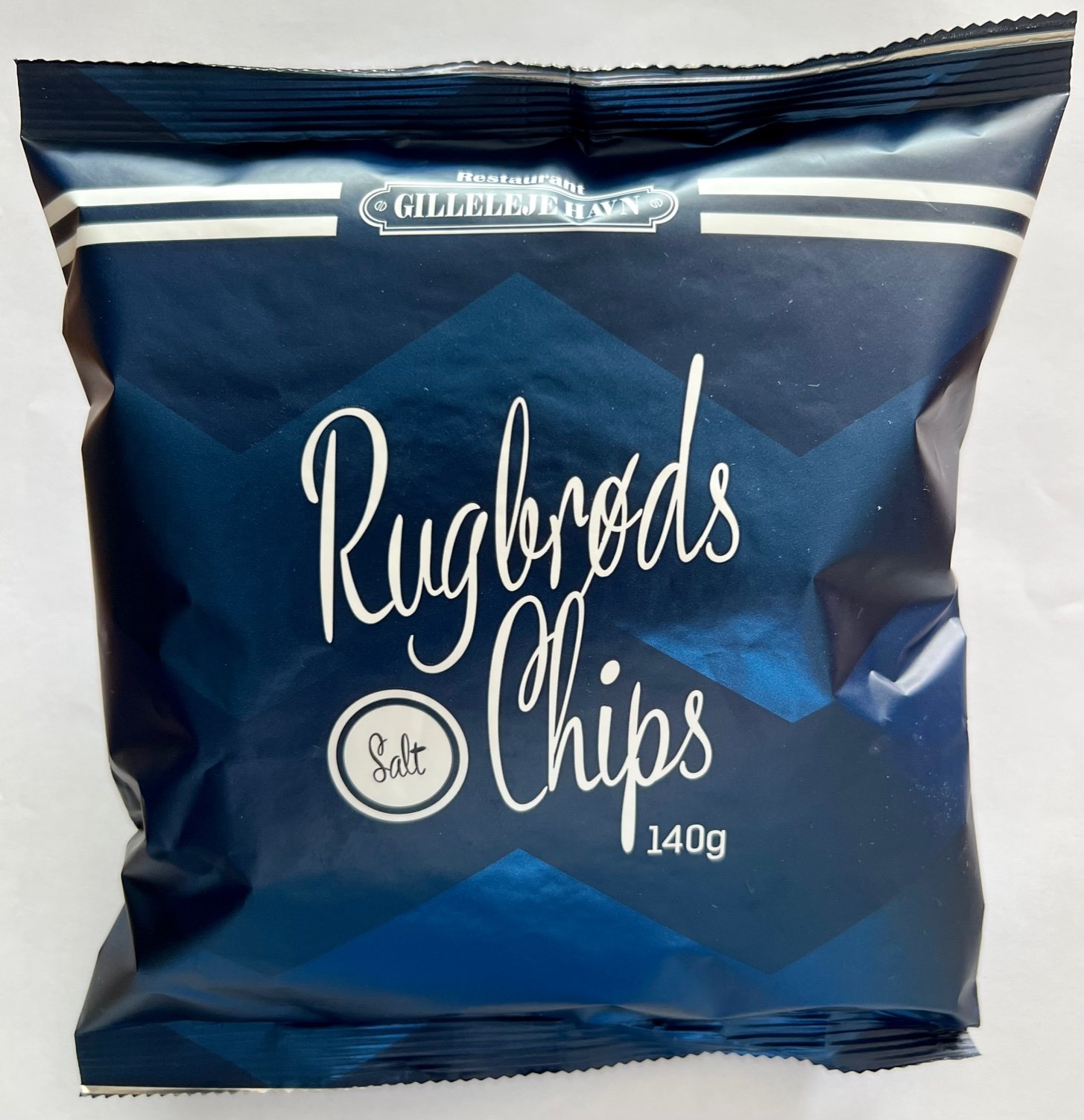 Gilleleje Rugbrøds Chips Salt 140 g