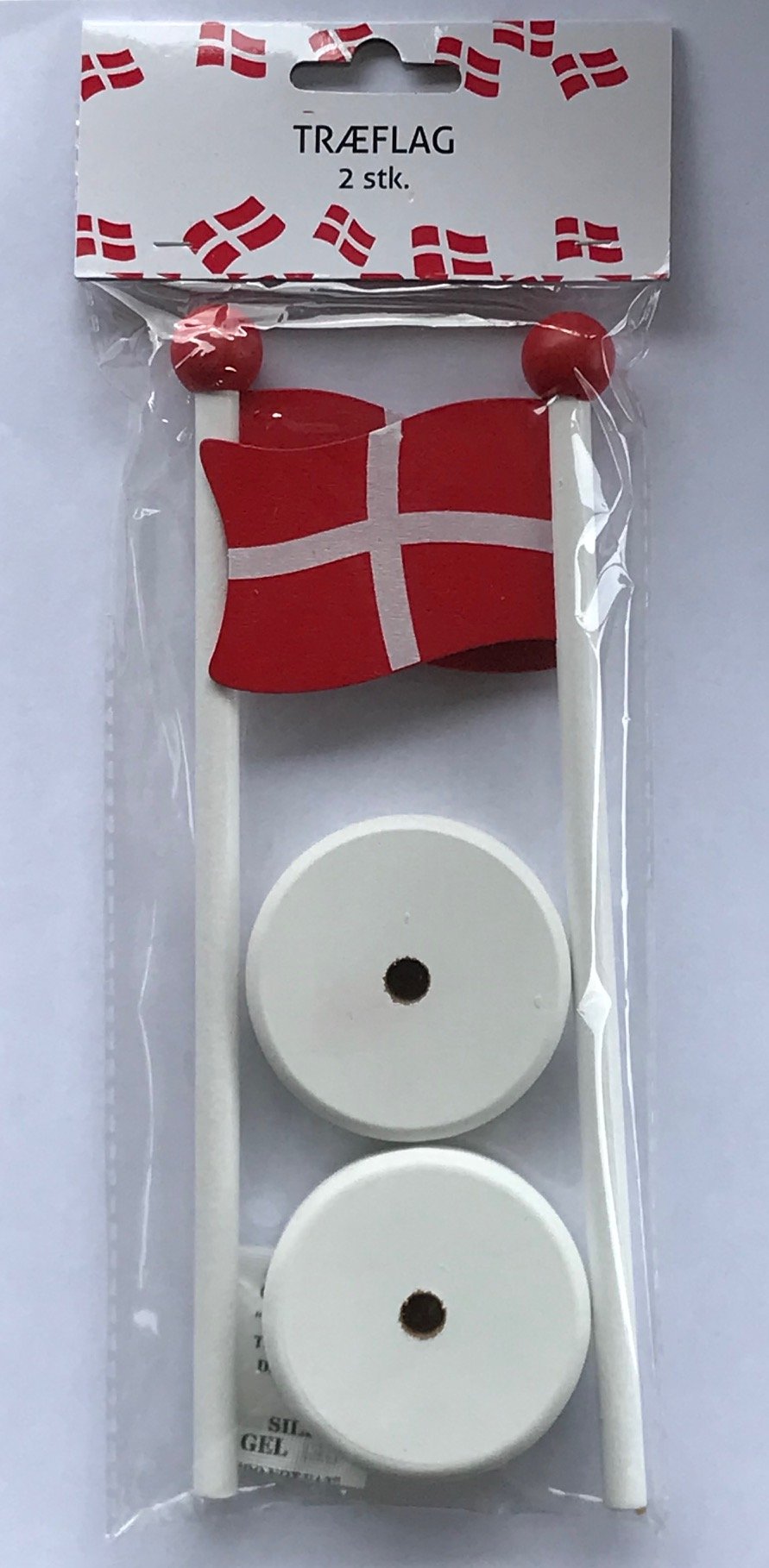 Danish wooden flag   22cm 