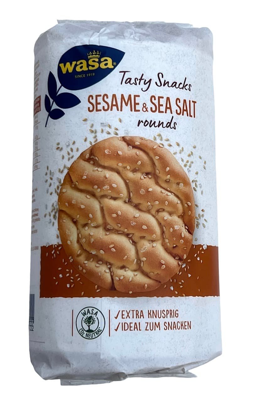 Wasa sesame & sea salt Rounds 