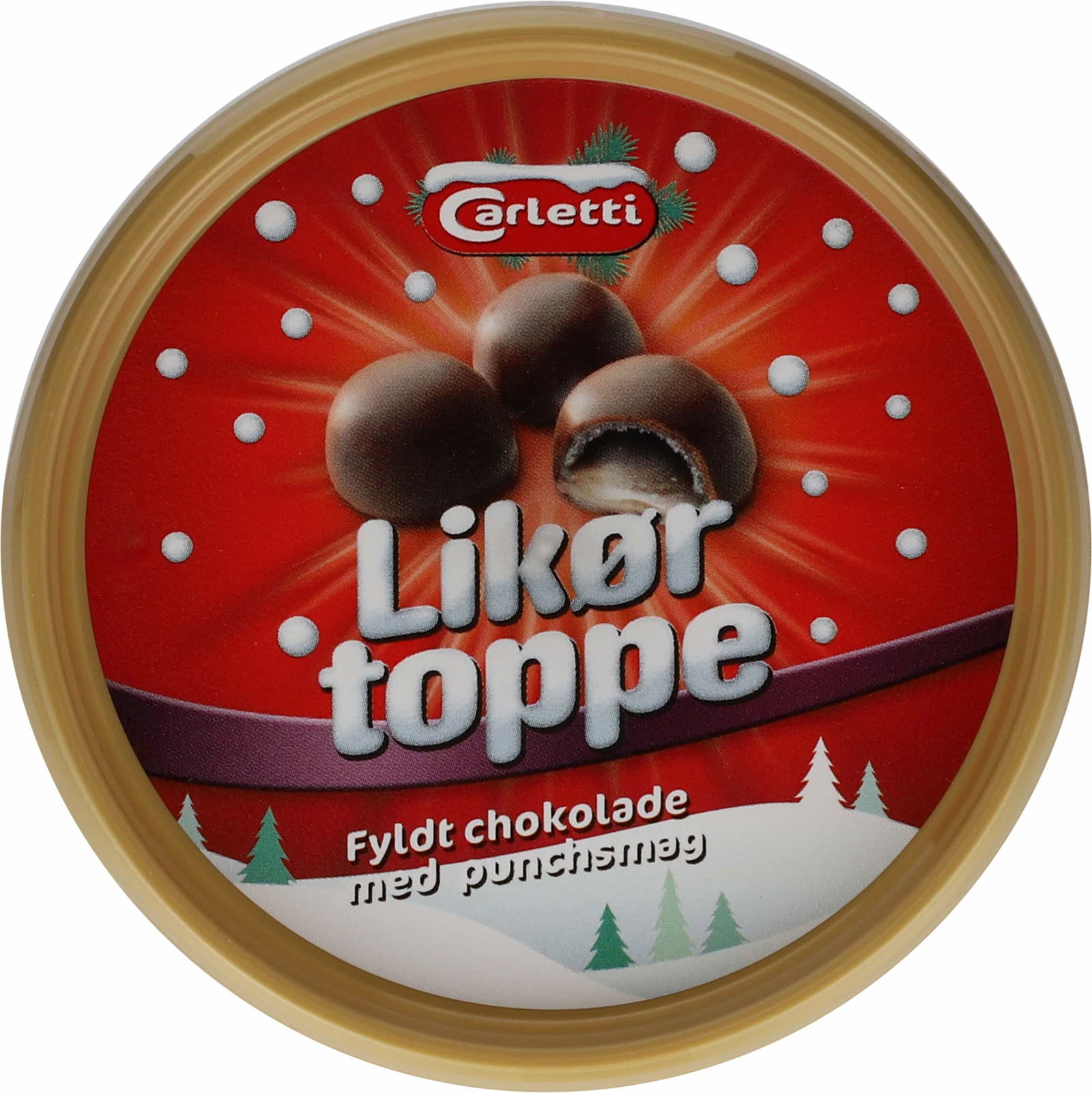 Carletti Likørtoppe, 144g