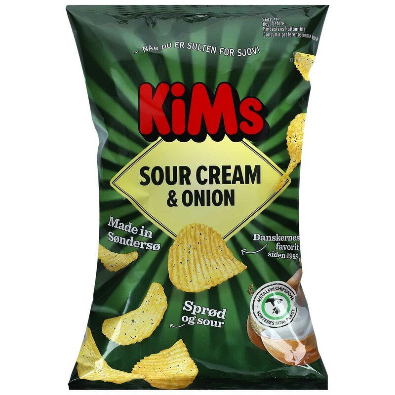 KiMs Sour Cream & Onion 170 g