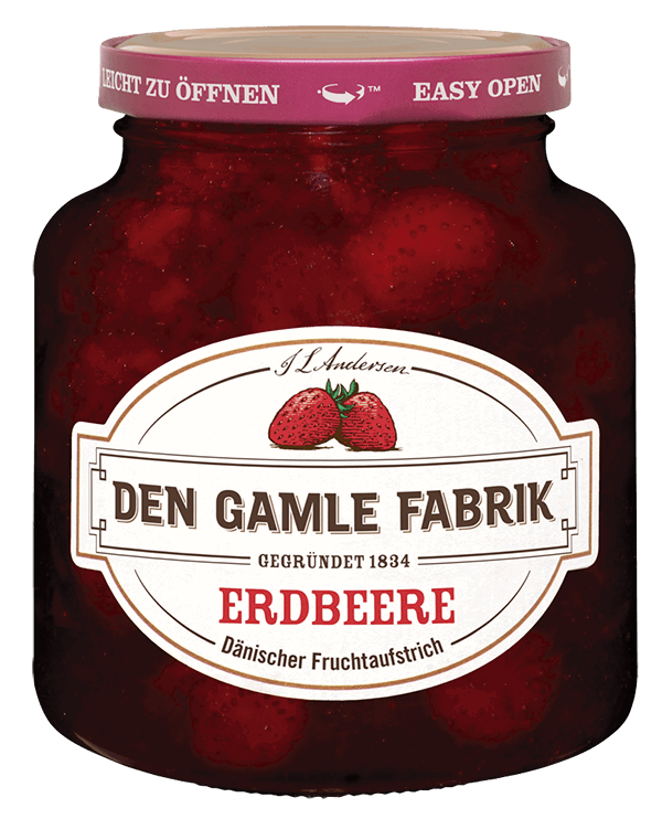 Den gamle Fabrik Erdberre Marmelade 380 g