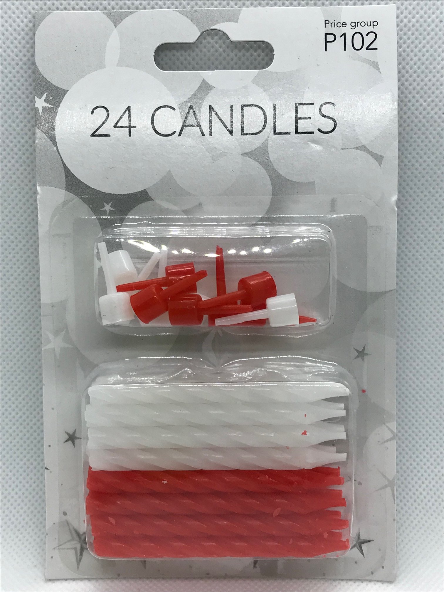 24 Birthday candles 