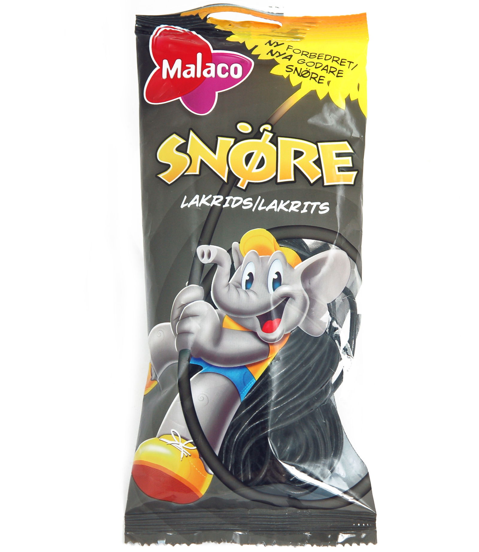 Malaco Snøre Lakrids 94 g