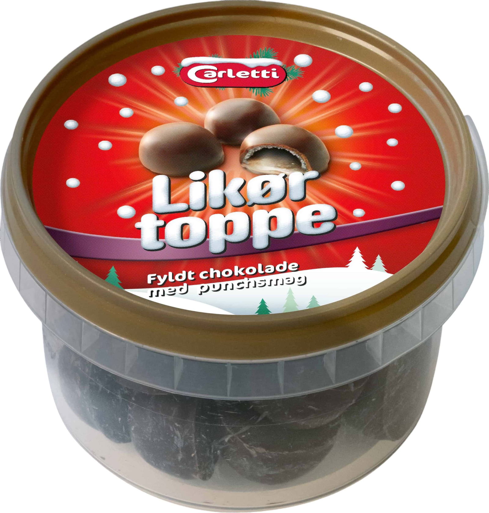 Carletti Likørtoppe, 144g