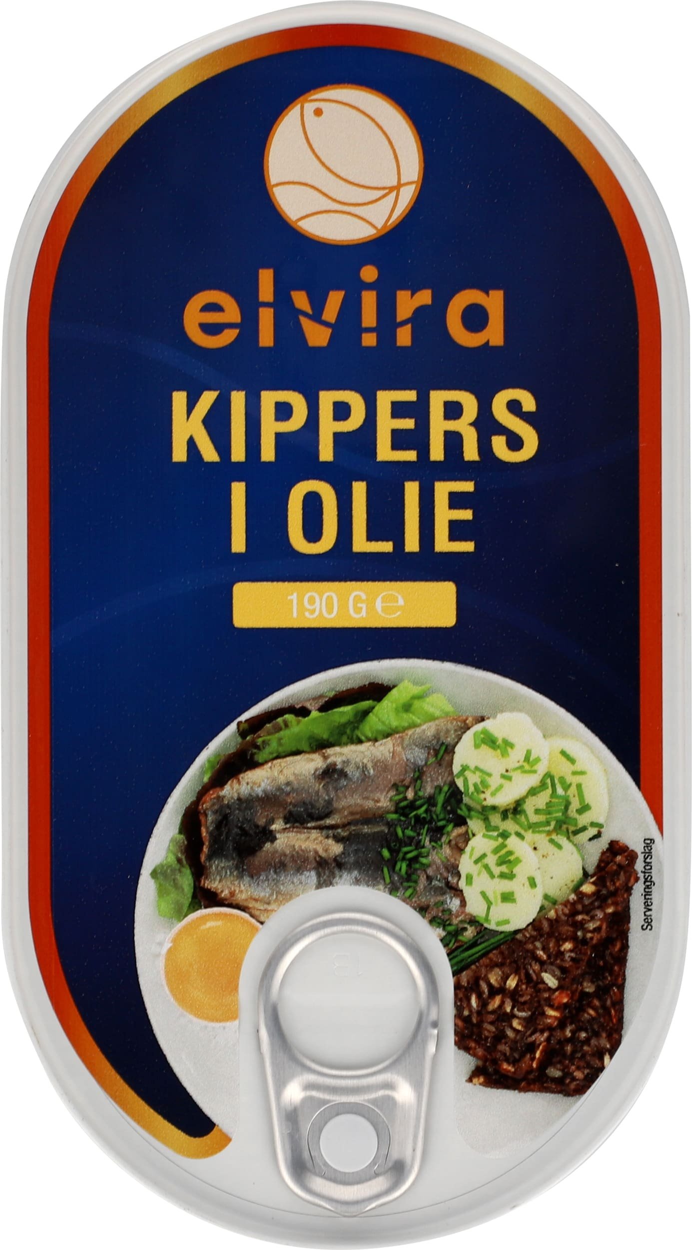 Elvira Kippers in Öl, 190g