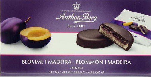 Anthon Berg plum in Madeira 192,5g