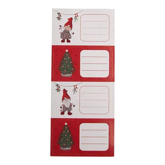 12 Gift tags - stickers