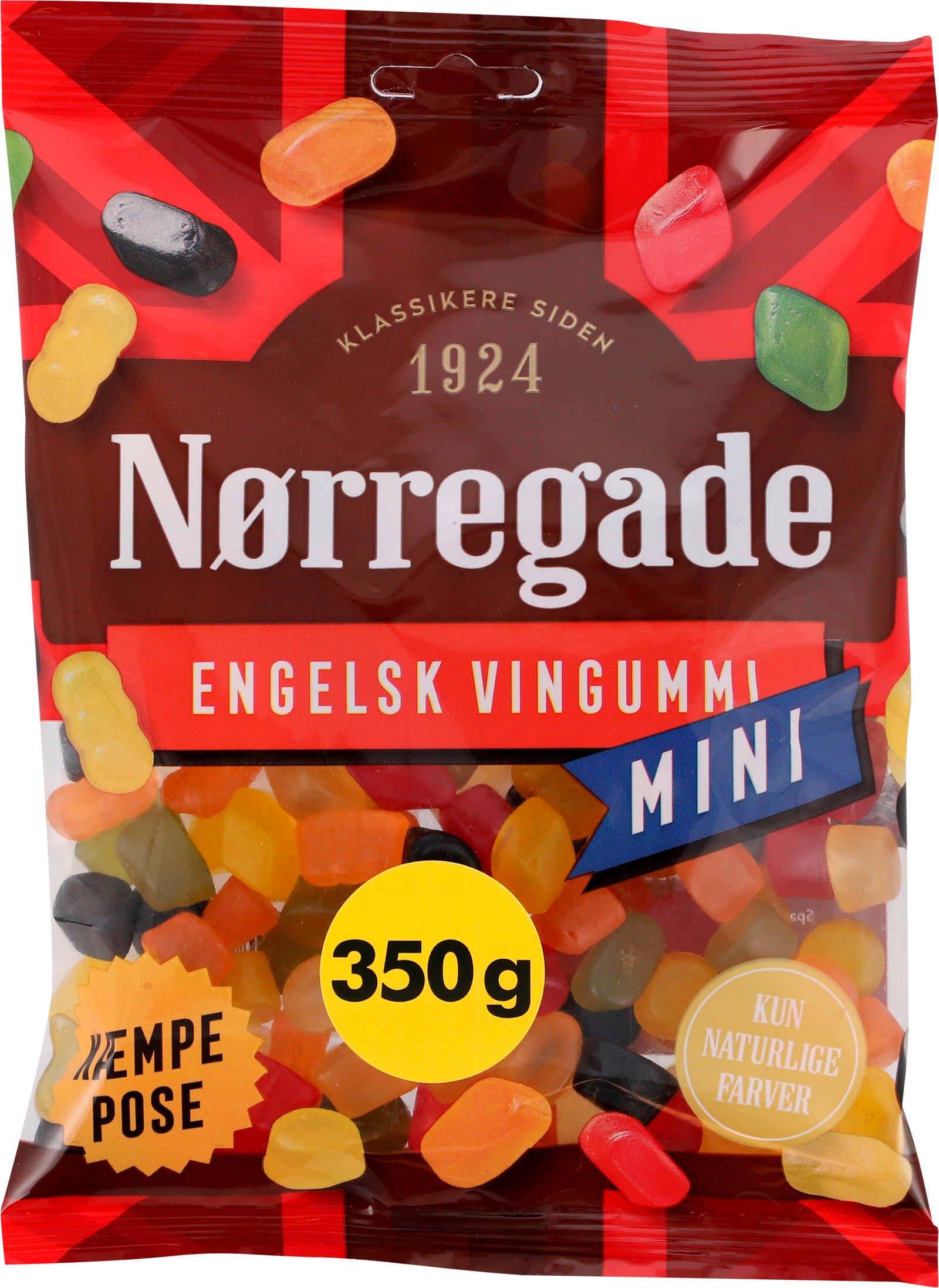 Nørregade English Wine gum Mini 350g