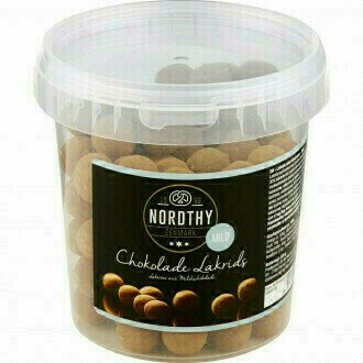 Nordthy Chokolade Liqourice Balls - Mild 500 g