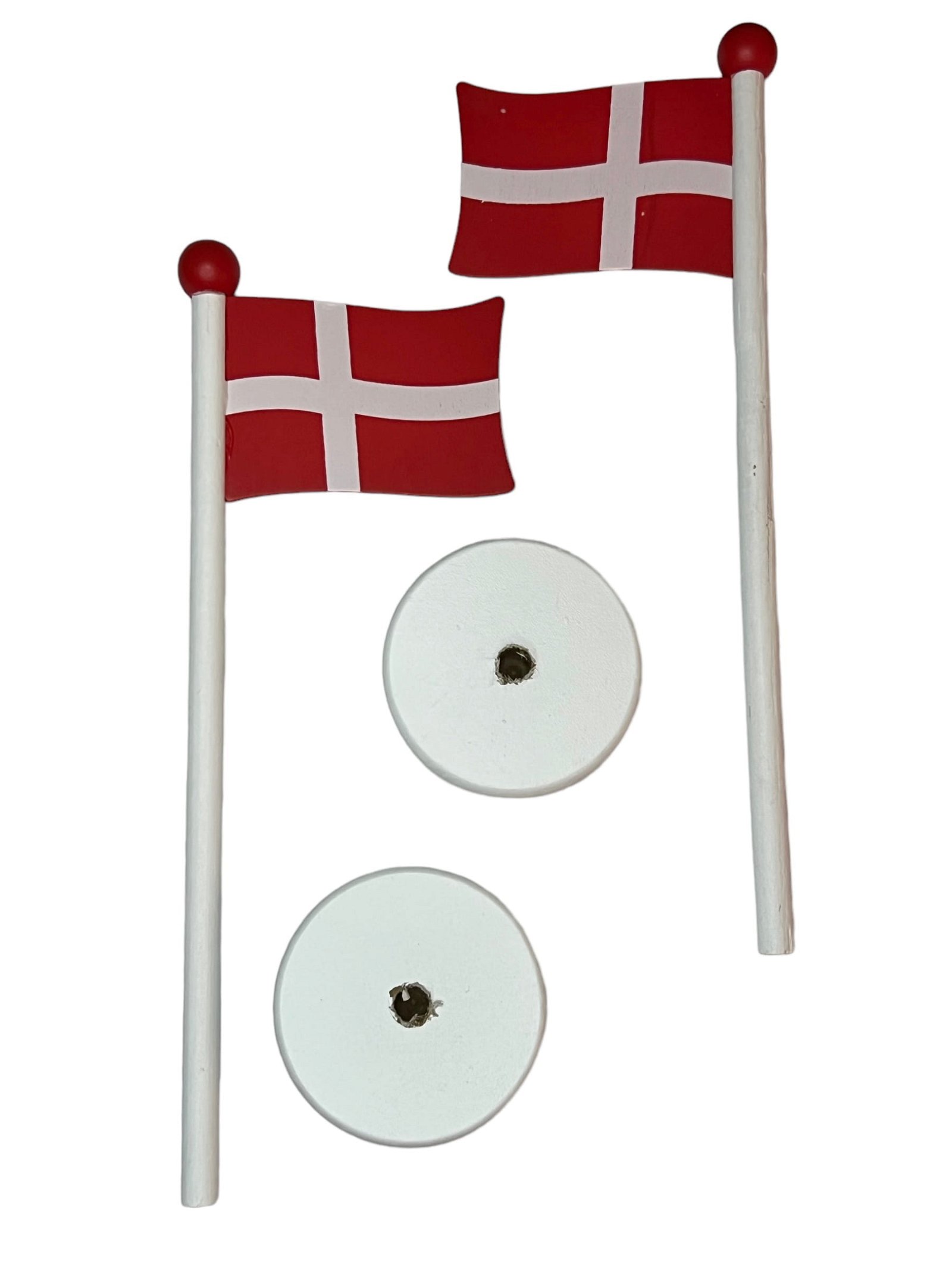 Danish wooden flag   22cm 