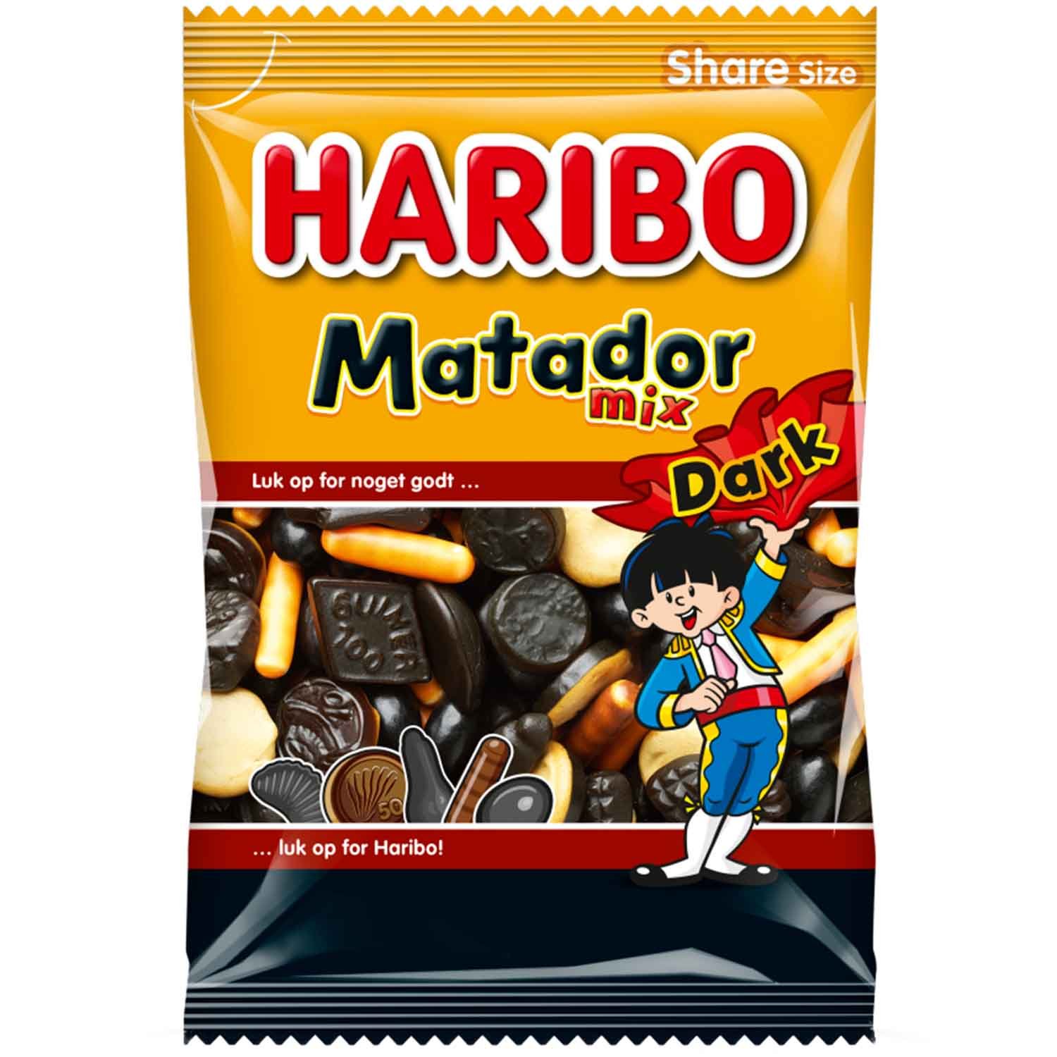 Haribo Matador mix Dark 350 g