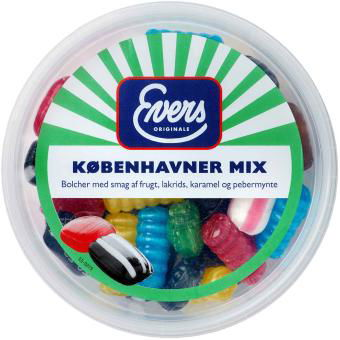 Evers Københavner Mix, 180g