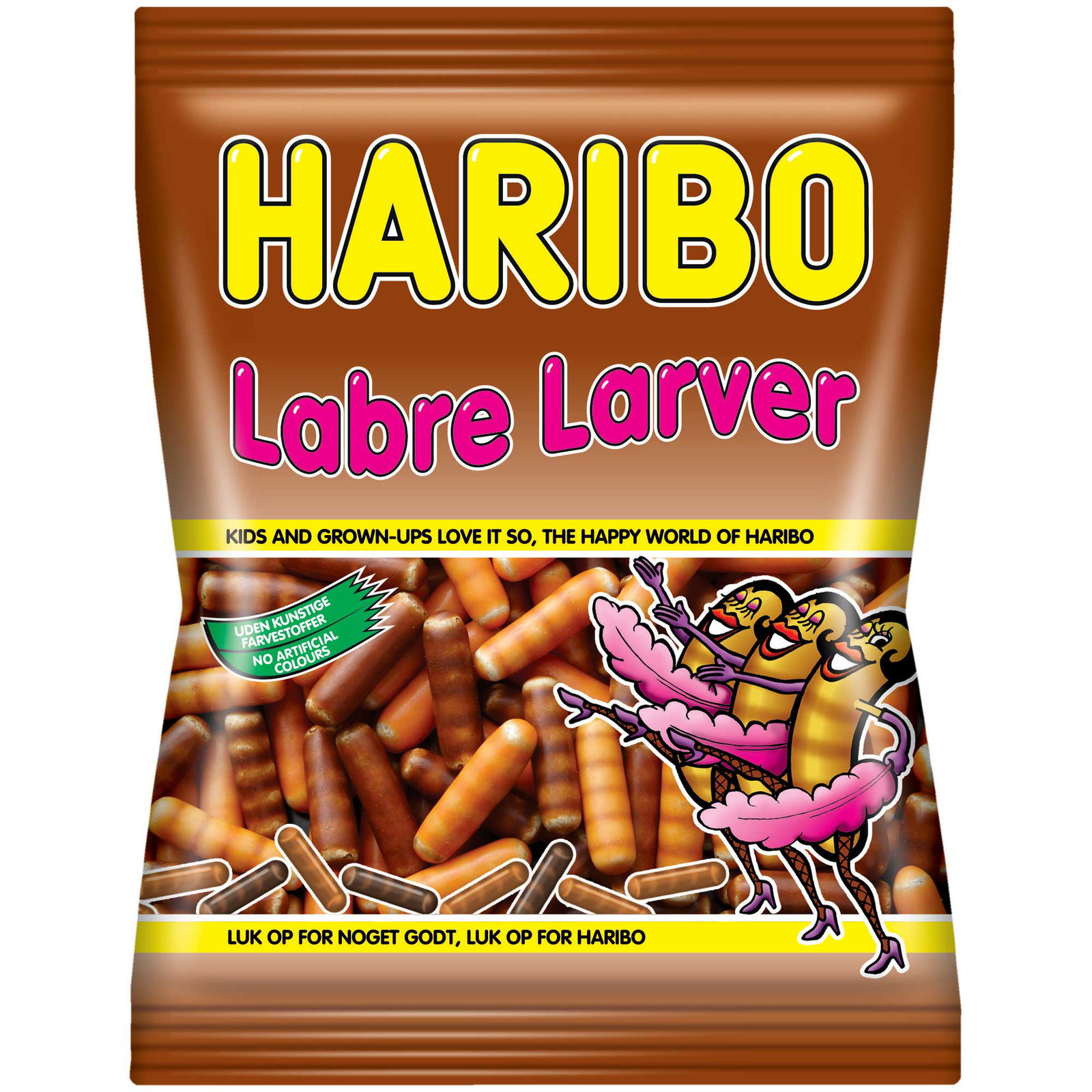 Haribo Labre Larver 325 g