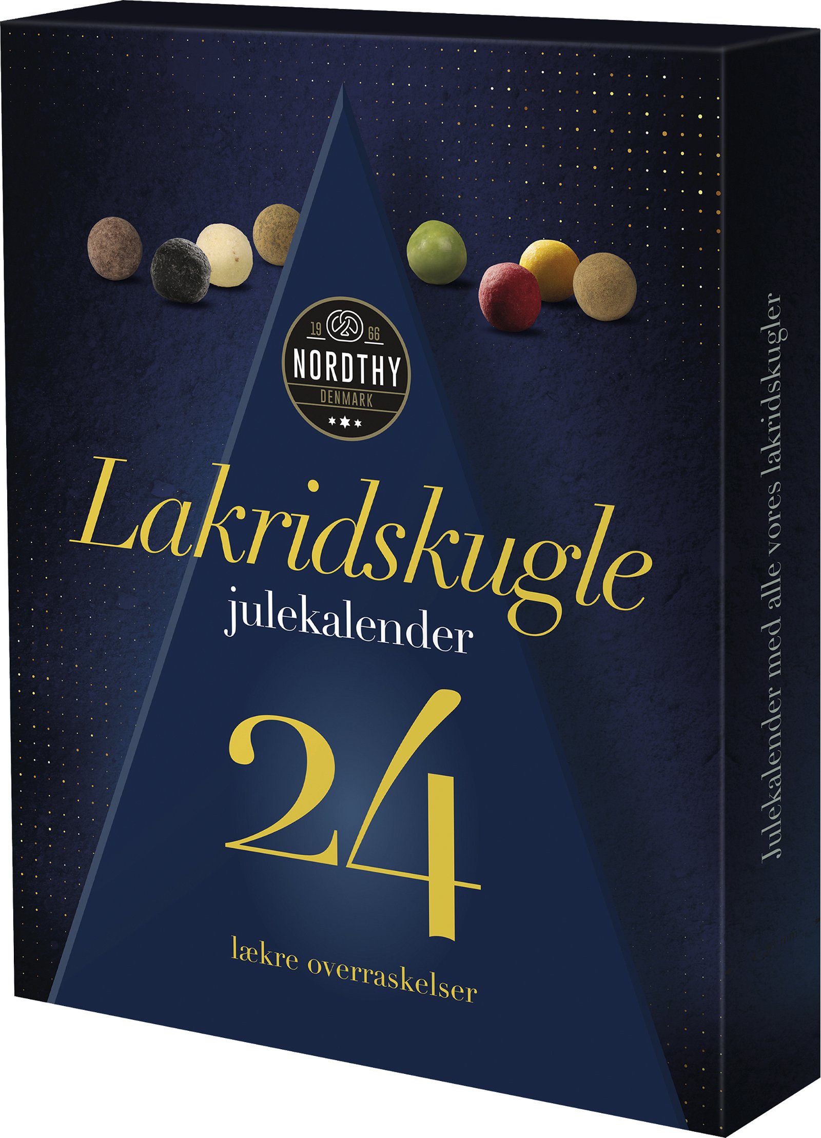 Nordthy liquorice-ball Christmas calendar
